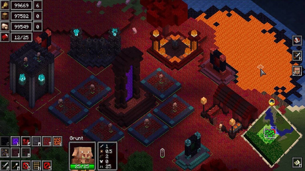 Minecraft PE: Встречайте мод “Reign of Nether” в стиле вселенной Warcraft!