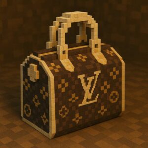 Создание уникальных брендовых предметов в стиле Minecraft PE с помощью ИИ!