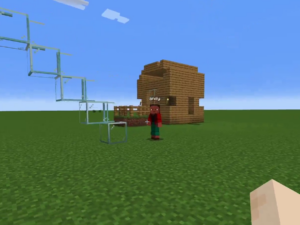 ИИ-боты теперь строят в Minecraft PE!