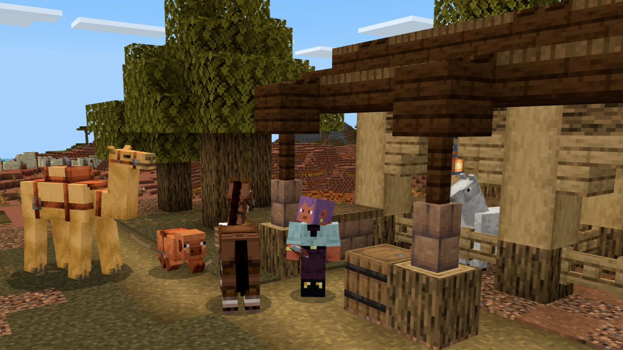 Вышла бета-версия для Minecraft PE- 1.21.90.25!