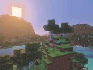 Дроп “Chase the Skies” для Minecraft PE — релиз 17 июня!