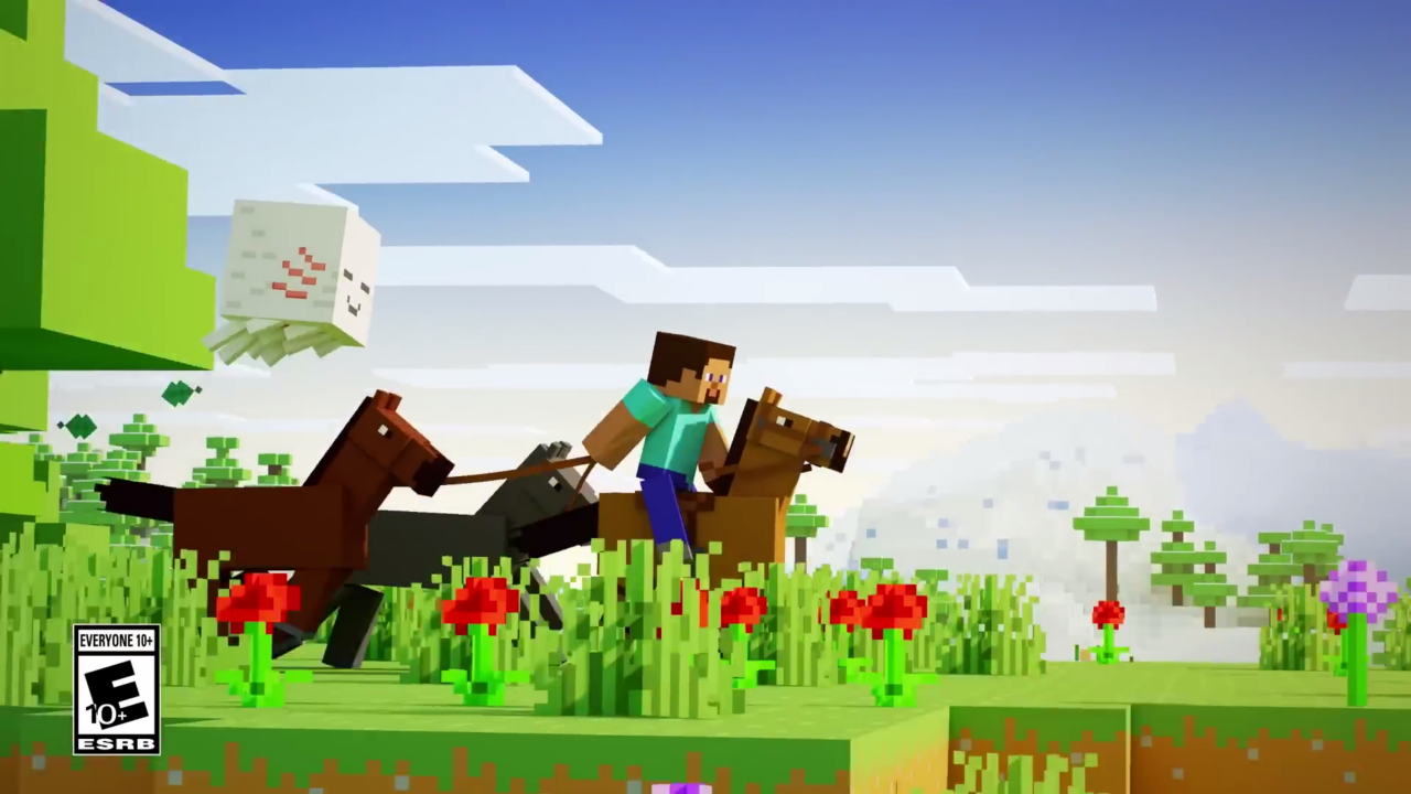 Разработчики начали выпуск обновления «В погоне за небесами» для Minecraft PE!