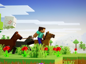 Разработчики начали выпуск обновления «В погоне за небесами» для Minecraft PE!