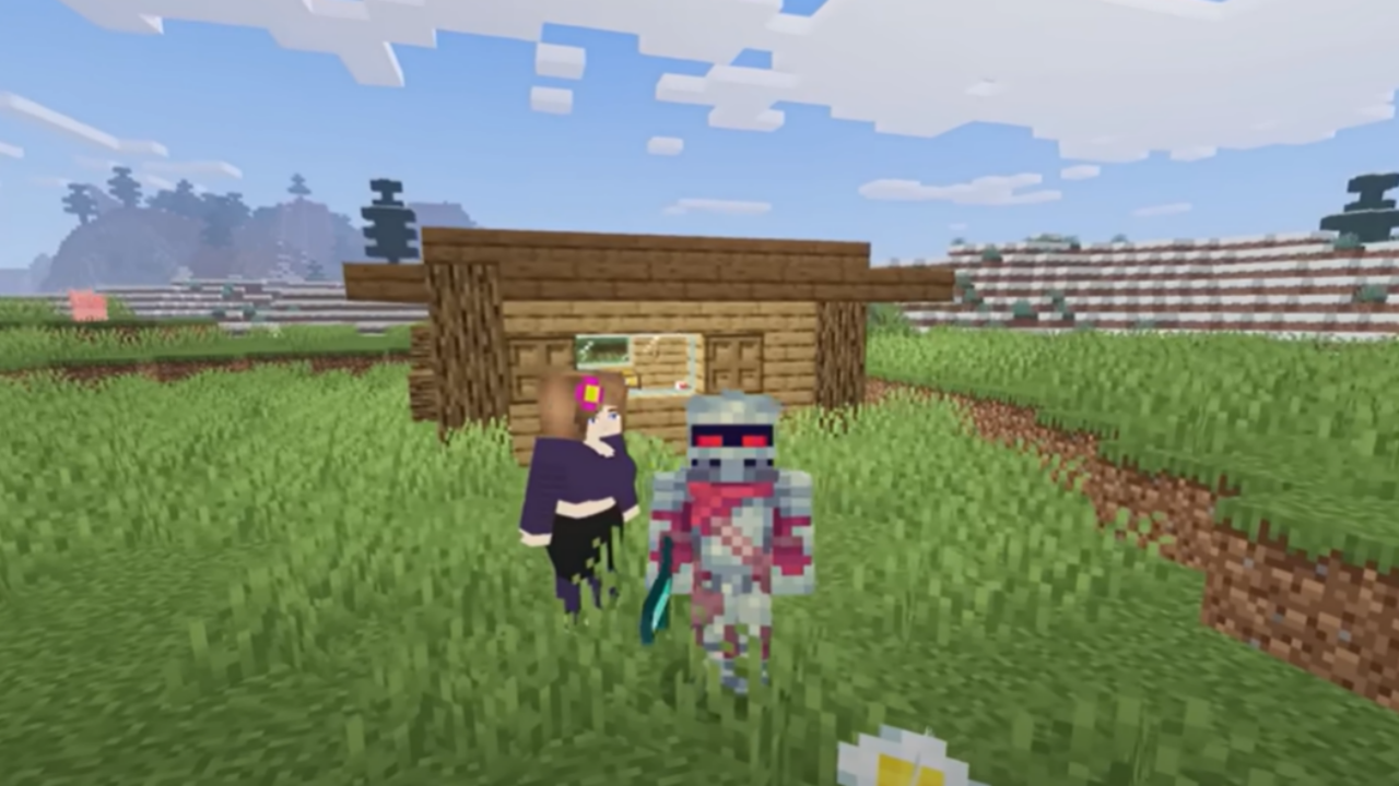 Как заспаунить Дженни в Minecraft PE через яйцо призыва?