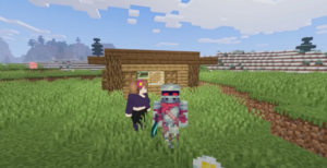 Как заспаунить Дженни в Minecraft PE через яйцо призыва?