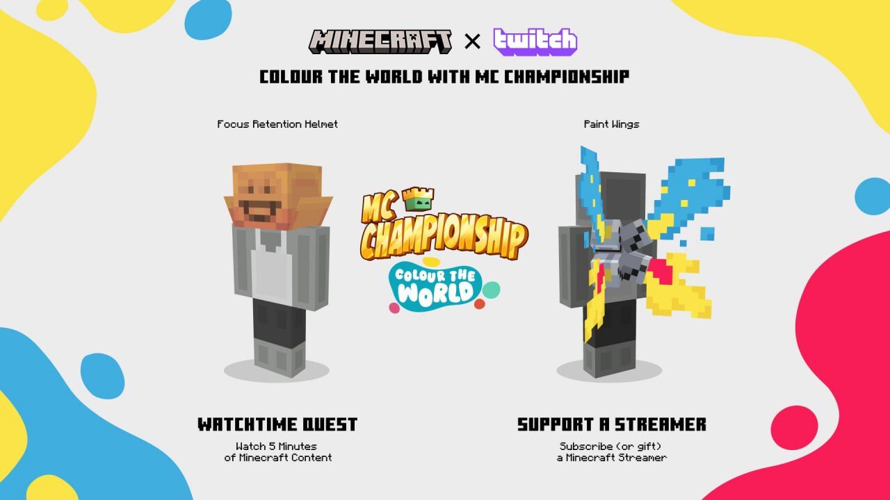 Новая коллаборация Minecraft PE и Twitch!