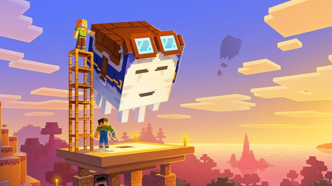 Обновление Minecraft PE «Погоня за небесами» выходит уже завтра!