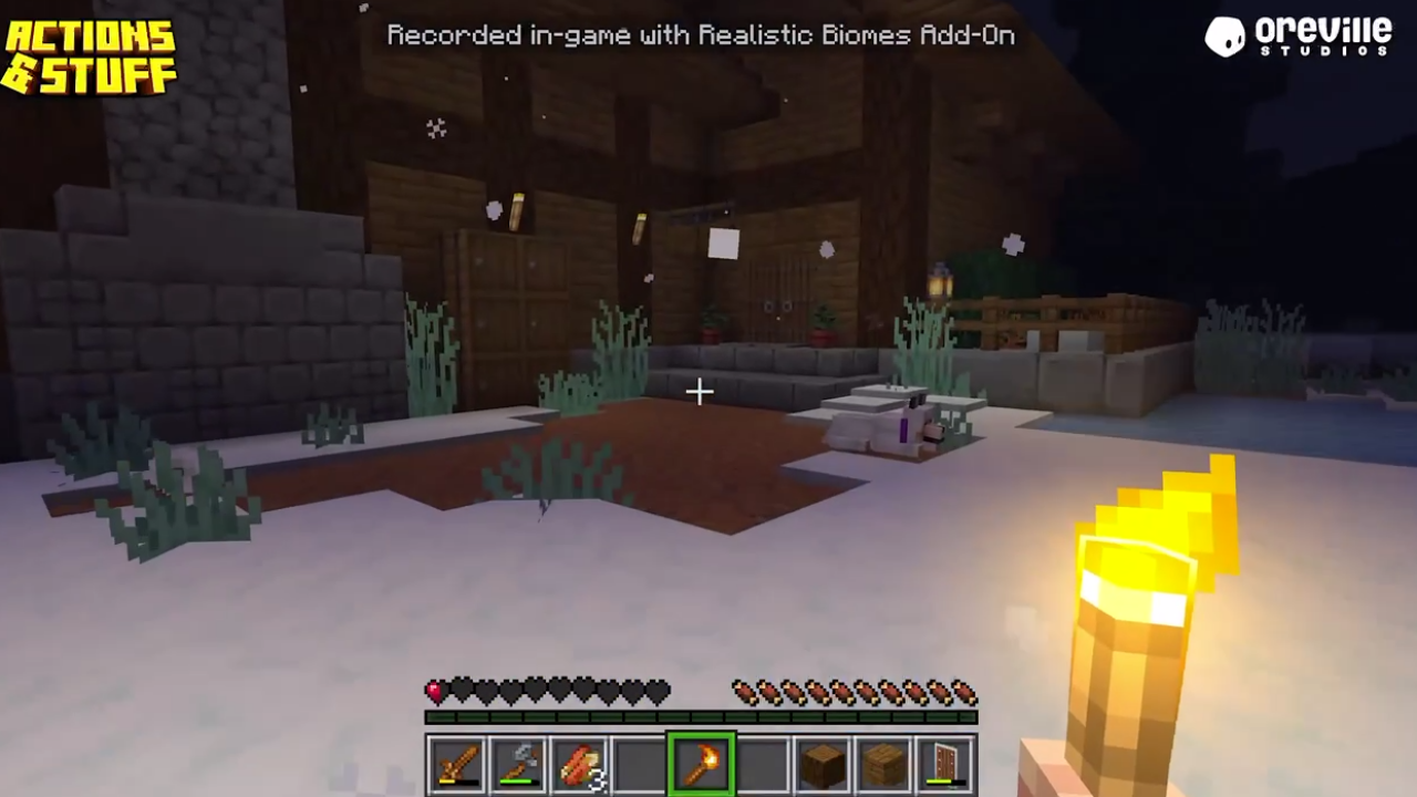 Minecraft PE: живые анимации и новые волки