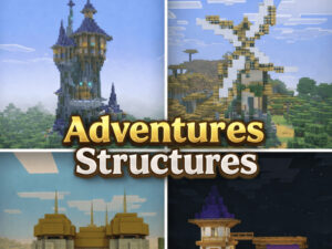 Мод Adventures Structures для Minecraft PE