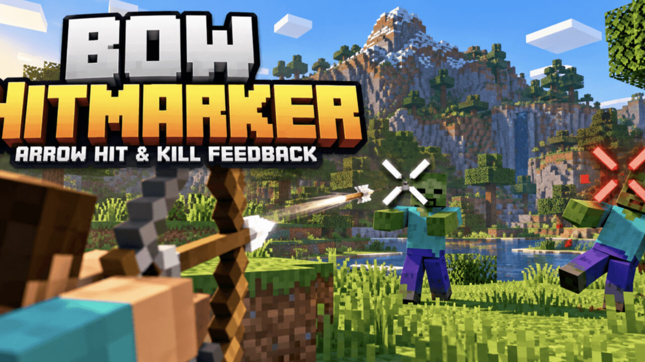 Мод Bow Hitmarker для Minecraft PE