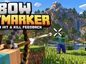 Мод Bow Hitmarker для Minecraft PE