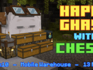 Мод на мобильный склад для Minecraft PE