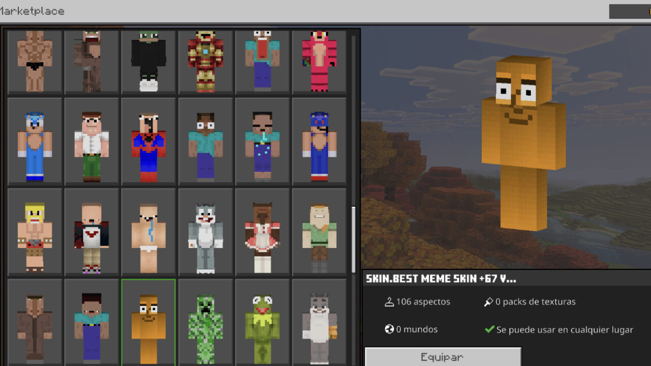 Скин-пак Best Meme Skin +67 для Minecraft PE — Modscraft - Скачать Моды ...