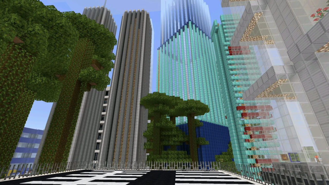 Карта Москвы для Minecraft PE