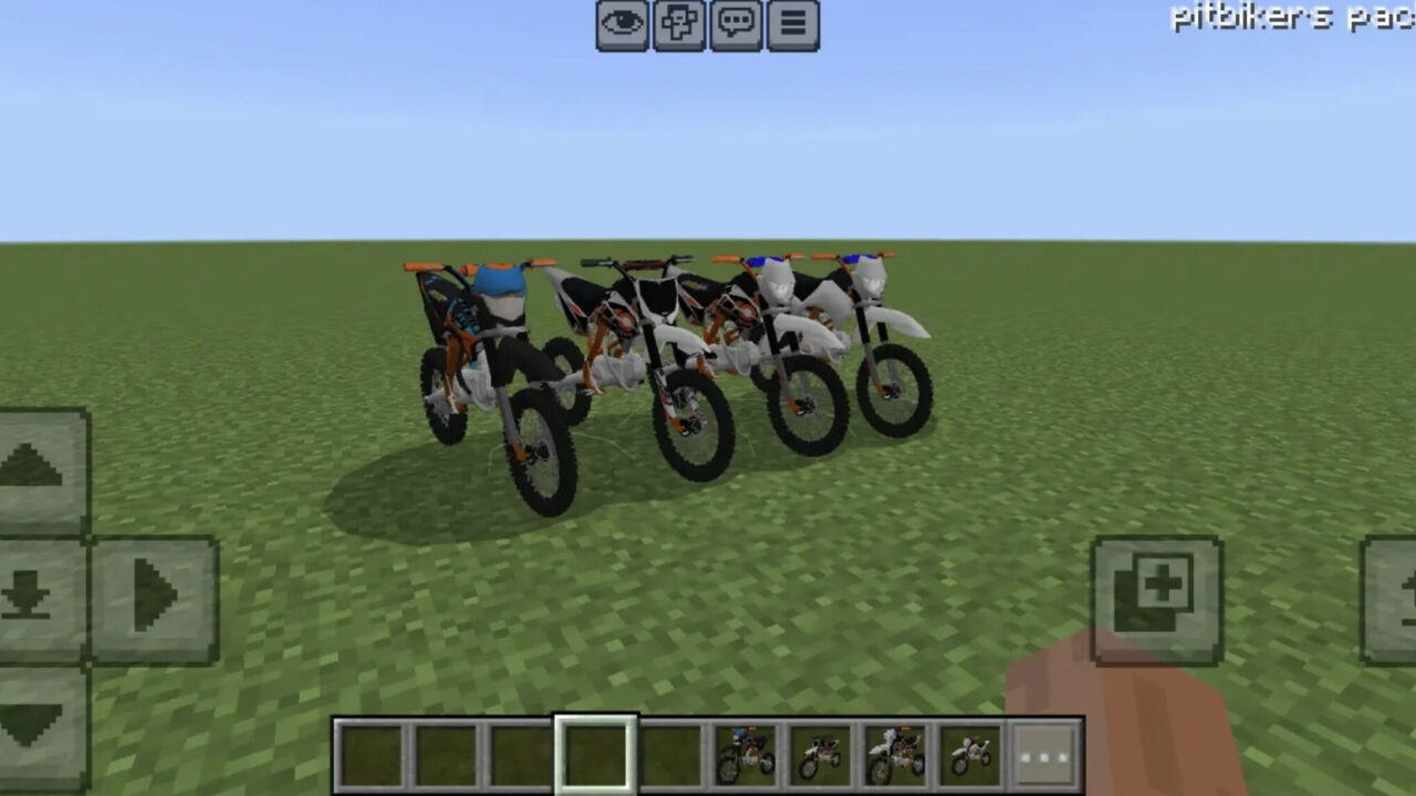 Мод на питбайки для Minecraft PE