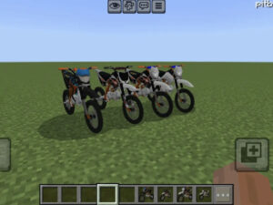 Мод на питбайки для Minecraft PE