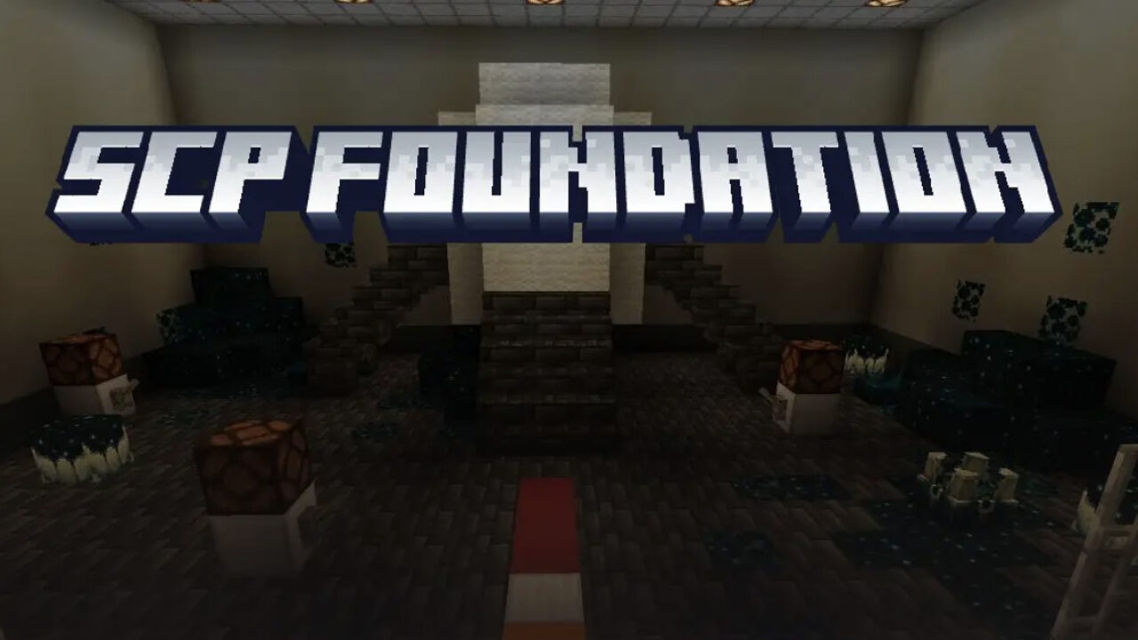 Карта SCP Foundation для Minecraft PE