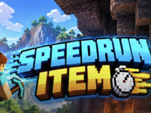 Мод SpeedRun Item для Minecraft PE
